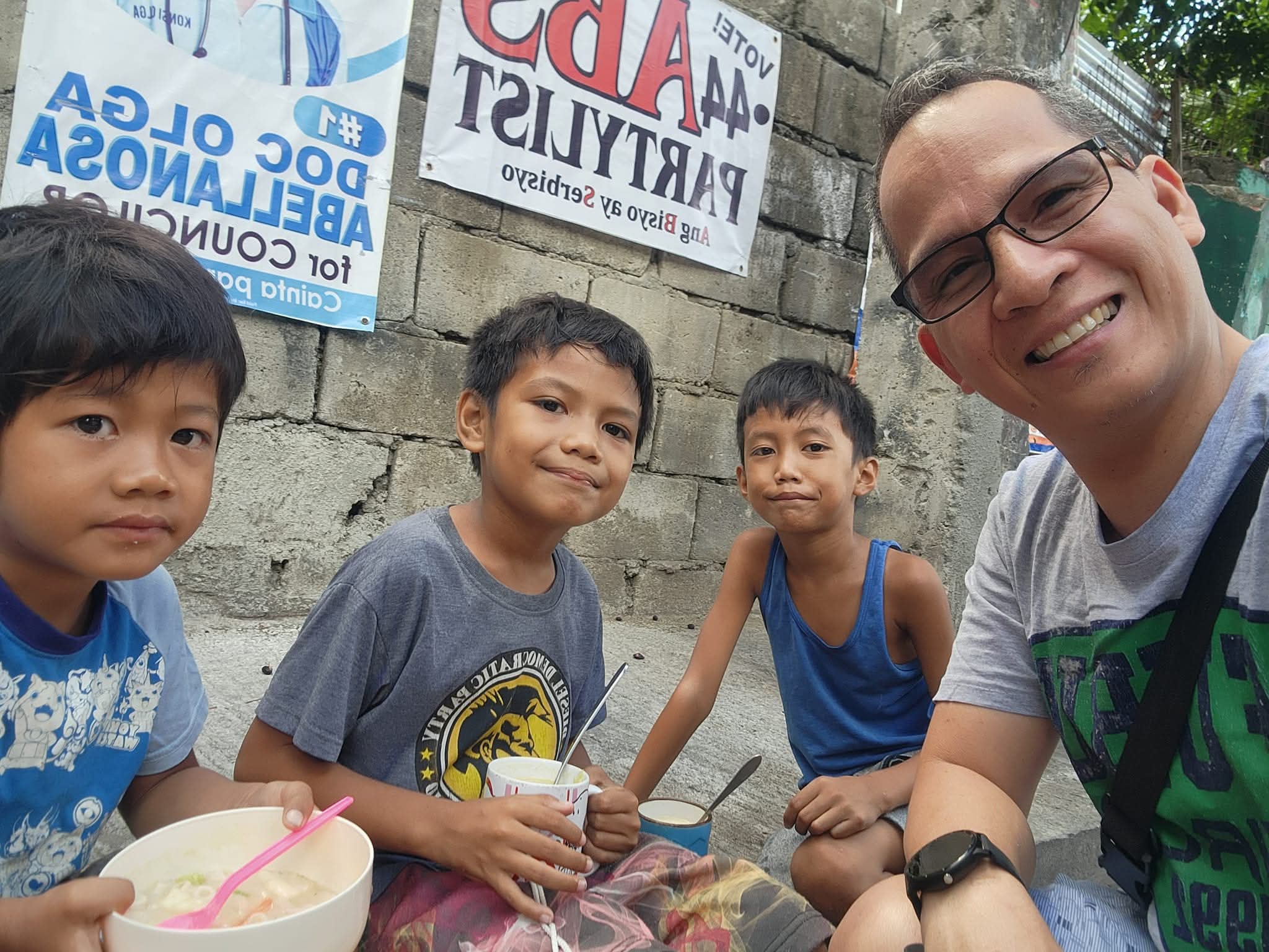 Kids Smiling at Amazing Church