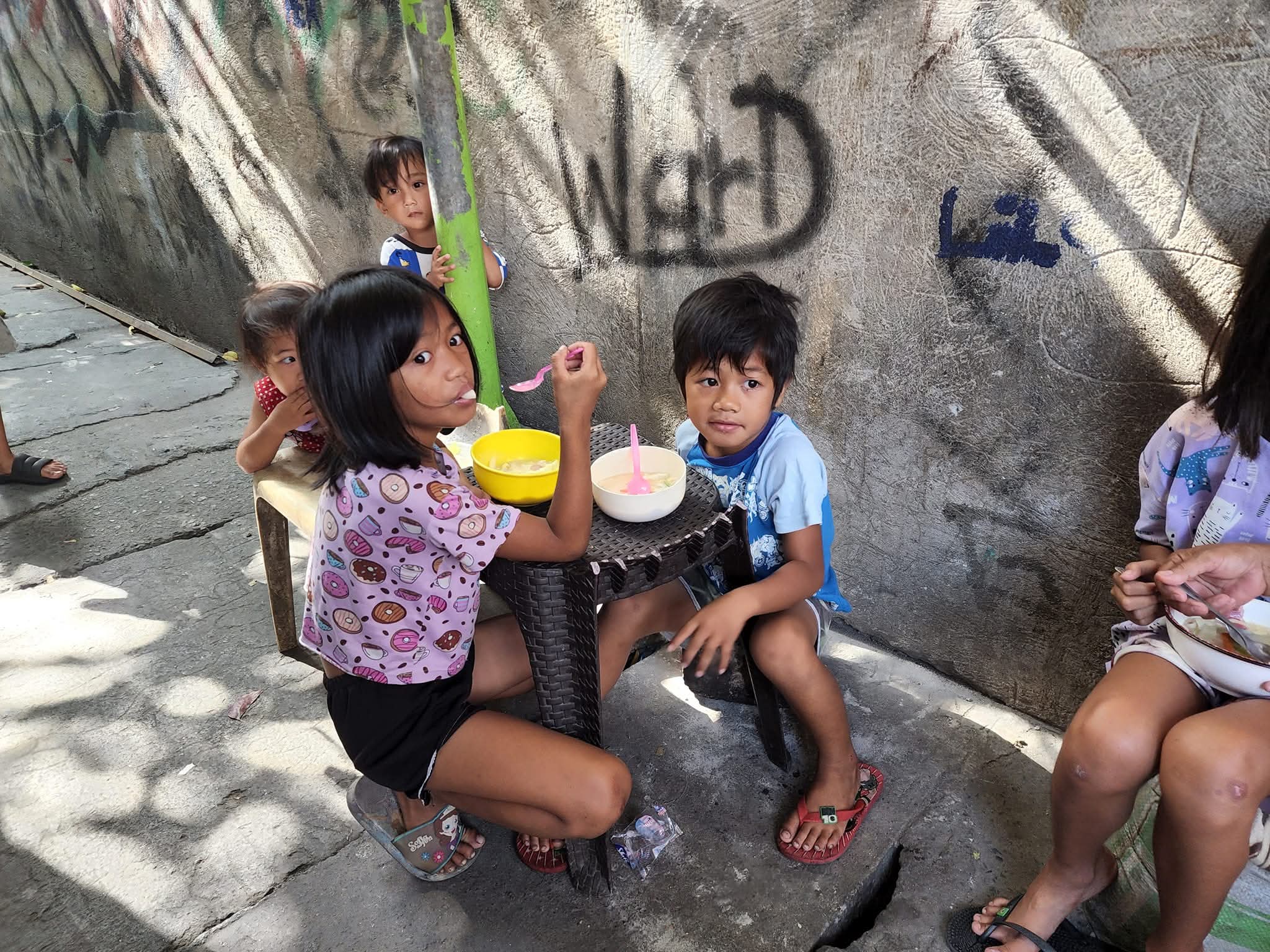 Kids Smiling at Amazing Church